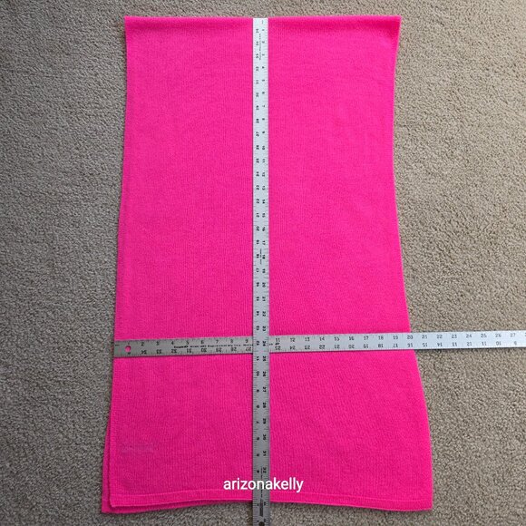 Rare Cashmere HOT PINK "Neon Azalea" J. Crew Collection - Picture 9 of 16